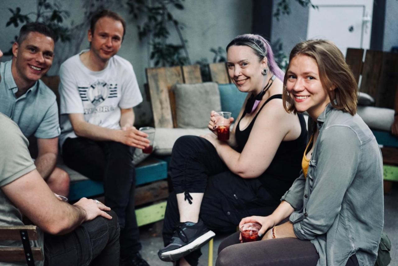 Good People Design Hostel Belgrad Dış mekan fotoğraf